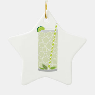 Ornamento De Cerâmica Mojito alto
