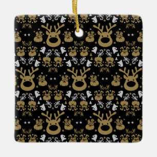 Ornamento De Cerâmica Molho de Natal Elf