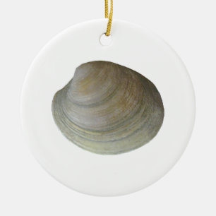 Ornamento De Cerâmica Moluscos do Quahog (intitulados)