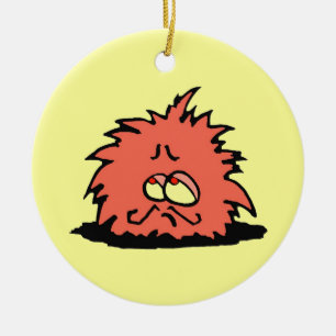 ORNAMENTO DE CERÂMICA "MONSIEUR POUFF"