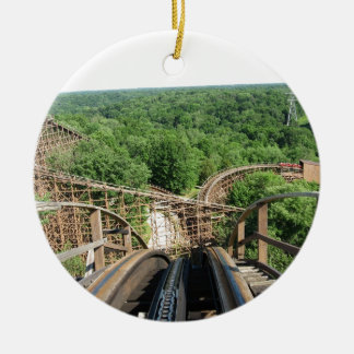 Ornamento De Cerâmica Montanha russa do animal em reis Ilha