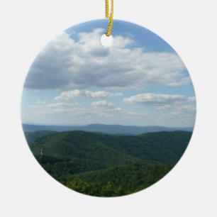 Ornamento De Cerâmica Montanhas Appalachian I Shenandoah