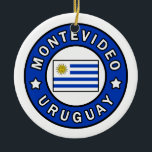 Ornamento De Cerâmica Montevidéu Uruguai<br><div class="desc">Montevidéu Uruguai</div>
