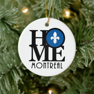 Ornamento De Cerâmica Montreal INICIAL