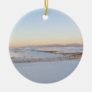 Ornamento De Cerâmica Monumento Nacional White Sands, Dunas Transversais