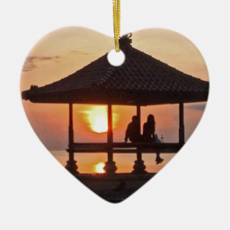 Ornamento De Cerâmica Moring na ilha de Bali