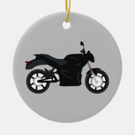 Ornamento De Cerâmica Motocicleta