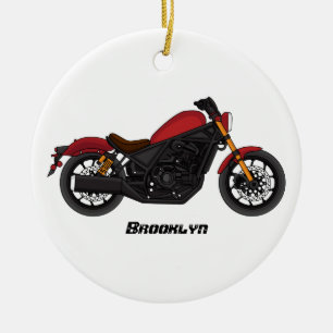 Ornamento De Cerâmica motocicleta legal