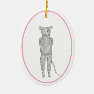 Ornamento De Cerâmica Mouse Nutcracker Ornament