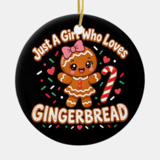 Ornamento De Cerâmica Mulher Homem de Biscoito de Natal Engraçado