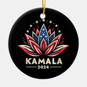 Ornamento De Cerâmica Mulheres Kamala Harris Campanha Presidencial Am 20