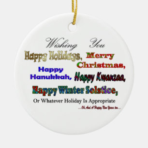 Ornamento De Cerâmica Multi cartões de natal