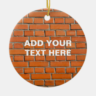 Ornamento De Cerâmica Muro de tijolos