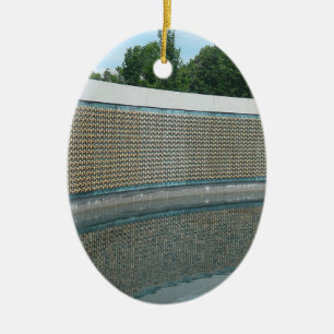 Ornamento De Cerâmica Muro Memorial da Liberdade da Segunda Guerra Mundi