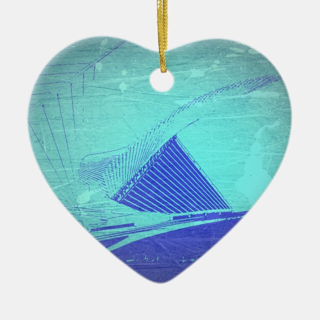 Ornamento De Cerâmica Museu de arte de Milwaukee (Frente)