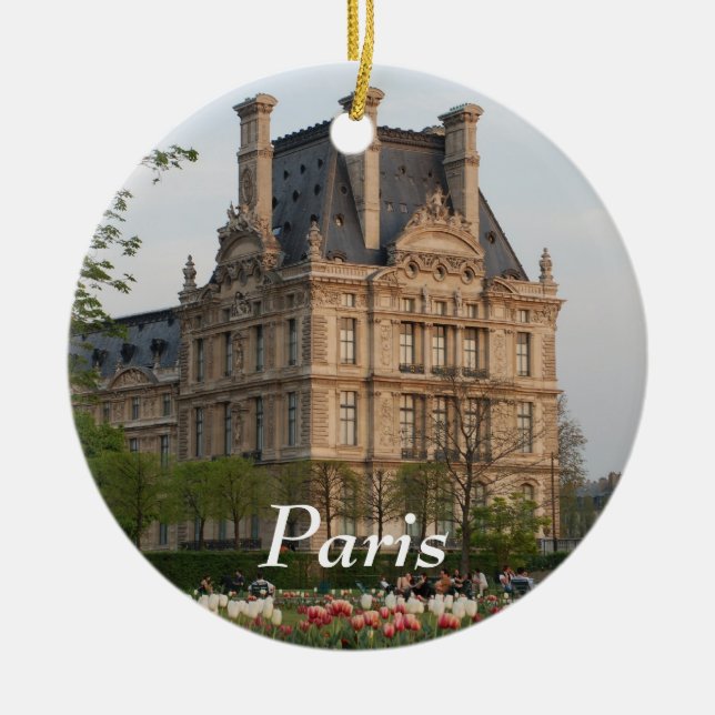 Ornamento De Cerâmica Museu do Louvre (Frente)