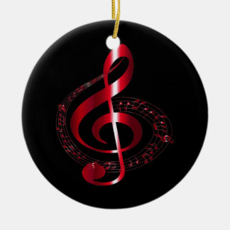 Ornamento De Cerâmica música DJ regge rock violão, homens e mulheres