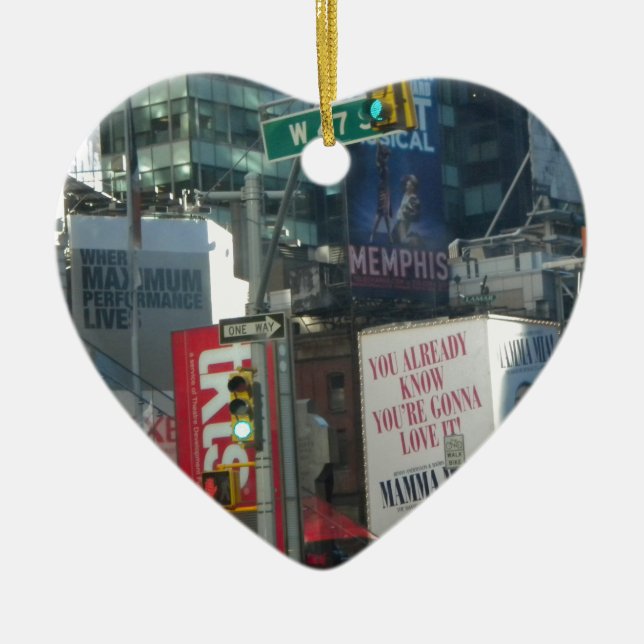 Ornamento De Cerâmica MYC Mamma Mia! (Frente)