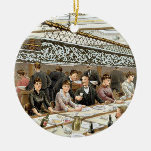 Ornamento De Cerâmica Na baía, tempo de comensal - um inchamento
