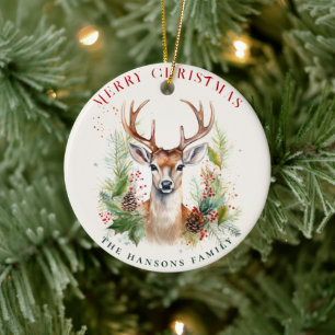 Ornamento De Cerâmica Na moda e Elegante Vestido Natal Personalizado