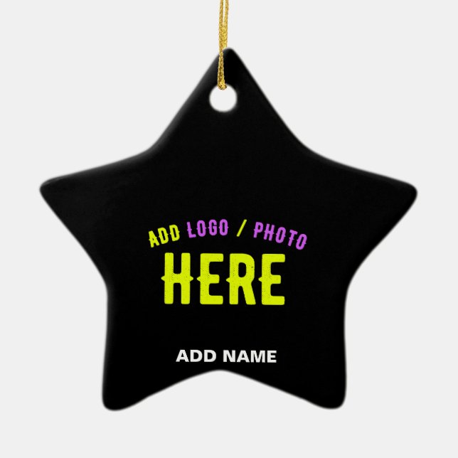 ORNAMENTO DE CERÂMICA NA MODA MODERNO PERSONALIZÁVEL NEGRO VERIFICADO CO (Frente)