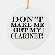 Não me faça pegar meu Clarinet
