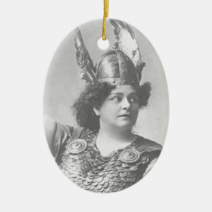 Ornamento De Cerâmica Não me faça usar a minha voz da Ópera