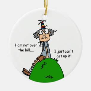 Ornamento De Cerâmica Não sobre o humor do monte