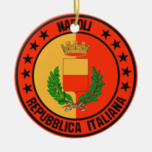 Ornamento De Cerâmica Napoli