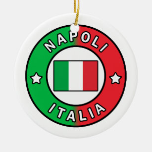 Ornamento De Cerâmica Napoli Itália