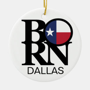 Ornamento De Cerâmica NASCER Dallas