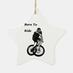 Ornamento De Cerâmica Nascer de passear presente no natal Gift