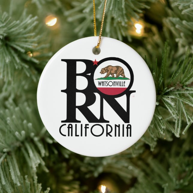 Ornamento De Cerâmica NASCER Watsonville (Árvore)