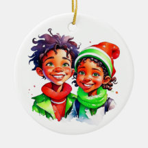 Natais vintages Elf Personalizados