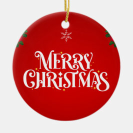 Ornamento De Cerâmica Natal 13