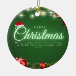 Ornamento De Cerâmica Natal 14