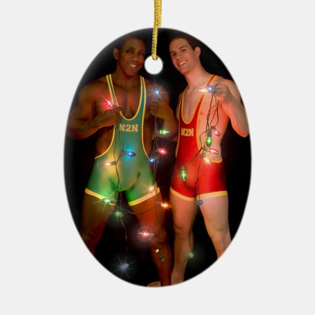 Ornamento De Cerâmica Natal 18346 (Frente)