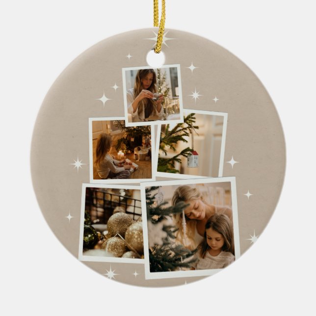 Ornamento De Cerâmica Natal 19 (Frente)