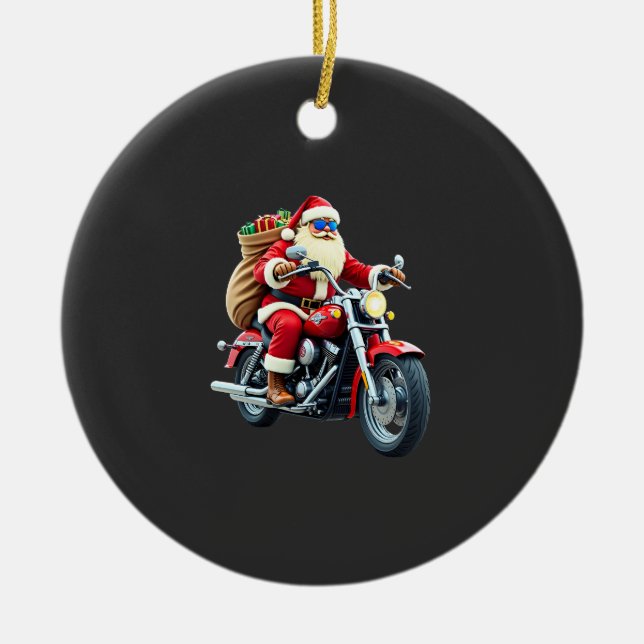 Ornamento De Cerâmica Natal (2) (Frente)