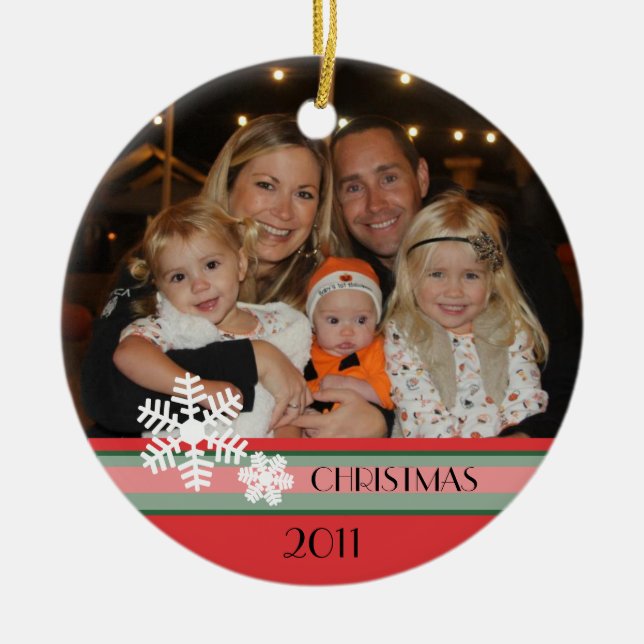 Ornamento De Cerâmica Natal 2011 (Frente)