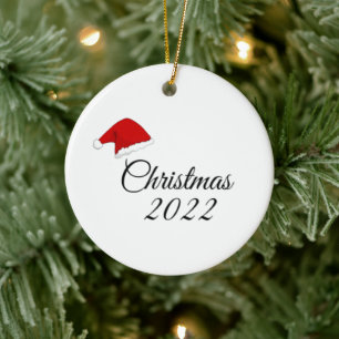 Ornamento De Cerâmica natal 2022