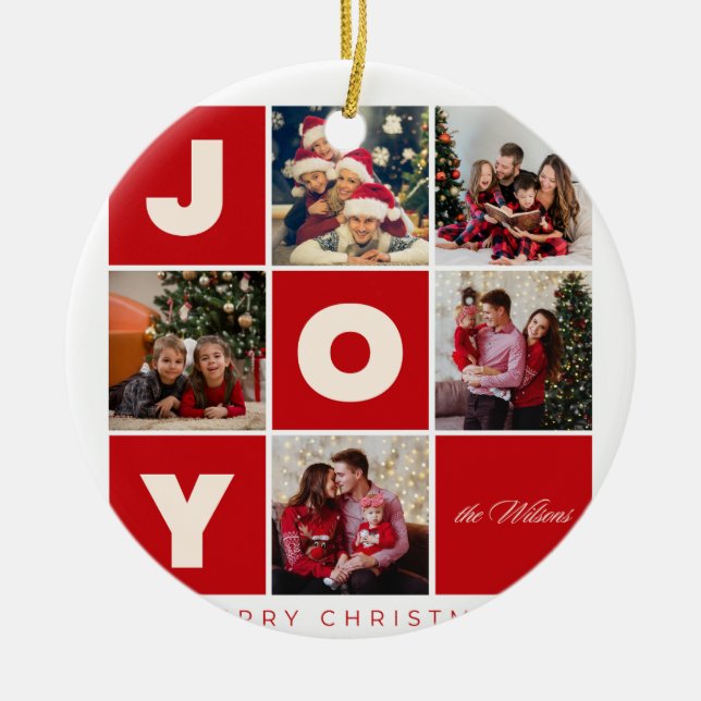 Ornamento De Cerâmica Natal 21 (Frente)