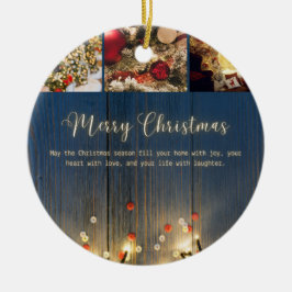 Ornamento De Cerâmica Natal 24