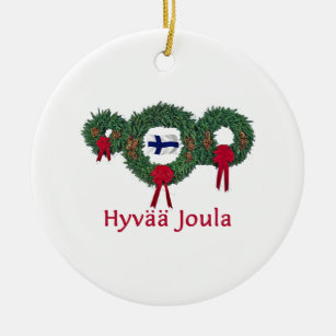 Ornamento De Cerâmica Natal 2 de Finlandia