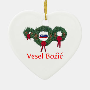 Ornamento De Cerâmica Natal 2 de Slovenia