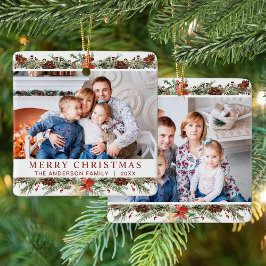 Ornamento De Cerâmica Natal 2 Foto - Floresta Botânica Russa