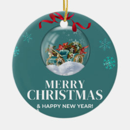 Ornamento De Cerâmica Natal 3