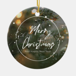 Ornamento De Cerâmica Natal 4