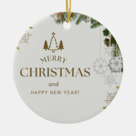 Ornamento De Cerâmica Natal 6