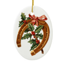 Natal antiquado, ferradura